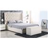 Image 1 : BNIB Miami Queen - Beige LiftUp Storage Bed Frame - Retails: $1099