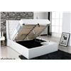Image 2 : BNIB Miami Queen - Beige LiftUp Storage Bed Frame - Retails: $1099