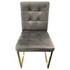 Image 2 : BNIB Betty Group of 2 - Grey Dining Chair Set - Retails: $798
