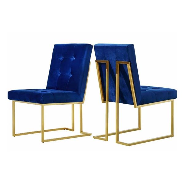 RS NEW Betty Group of 2 - Blue Dining Chair Set - Retails: $798