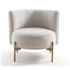 Image 1 : BNIB Cutie Beige Armchair - Retails: $999