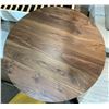 Image 3 : BNIB Wendy 47" Walnut Round Dining Table - Retails: $799