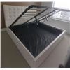 Image 2 : BNIB Seattle Queen - Beige LiftUp Storage Bed Frame - Retails: $999