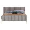 Image 1 : BNIB Las Vegas Queen - Grey Platform Bed Frame - Retails: $899