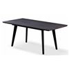 Image 1 : BNIB Lara - Extendable Dining Table - concrete - Retails: $999 - Size:55(L)X35(