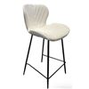 Image 1 : BNIB Teddy Group of 4 -Bar Chair Beige/White Bar Chair Set - Retails: $916
