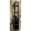 Image 2 : RS - 5-Tier Black Metal Bookcase - Retails: $399 - Size: H71.5" x W39" x D14"