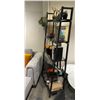 Image 2 : RS - Modern Black 5-Tier Ladder Bookshelf - Retails: $399 - Size: H71.5" x W31.5
