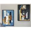 Image 2 : RS - Set of 2 Cubist Abstract Art Pieces