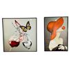 Image 2 : RS - 4 Pcs Decorative Art Prints - Citrus Tones