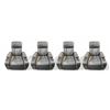 Image 1 : DAH - Group of 4 Reclining Home Theatre Seats - Dark Grey