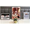 Image 2 : RS - Curated Decor Set - Framed Fashion Theme Art, Small Planters, and More