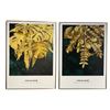 Image 2 : RS - Home Decor & Dining Set Lot: Art Prints, Cactus/Succulent Decor, Colorful Plates & Small Bowls