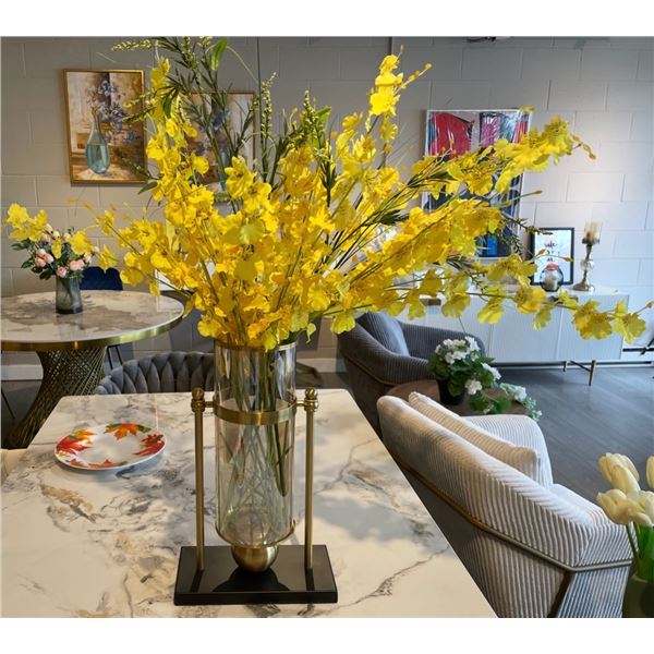 RS - New In Box - Elegant Tall Glass Vase