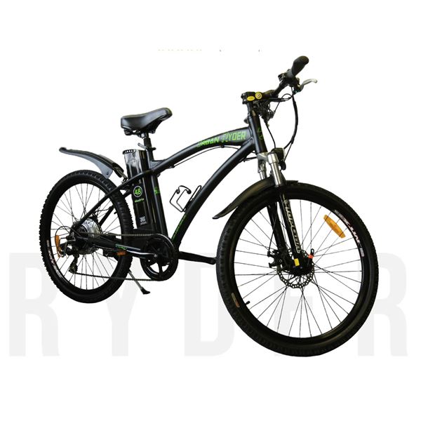 DHA Urban Ryder MTB 7-Speed Electric Mountain Bike â€“ Aluminum Frame, 500 W Rear-