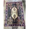 Image 2 : DAH High Quality Genuine Persian Sirjan Hand-knotted Rug, 82" x 58"