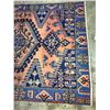 Image 2 : DAH High Quality Genuine Persian Viss Hand-knotted Rug, 80.5" x 59"