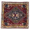 Image 1 : DAH High Quality Persian Genuine Hand-knotted Rug, 25.5" x 24"