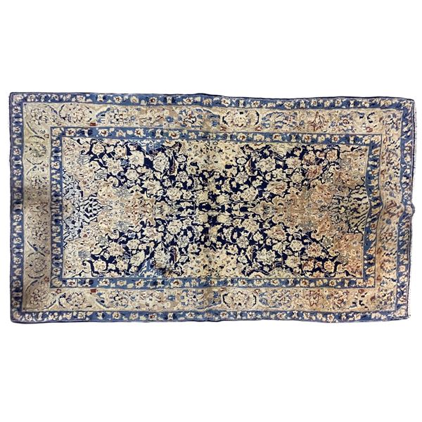 DAH High Quality Persian Genuine Hand-knotted Rug, 76" x 42"