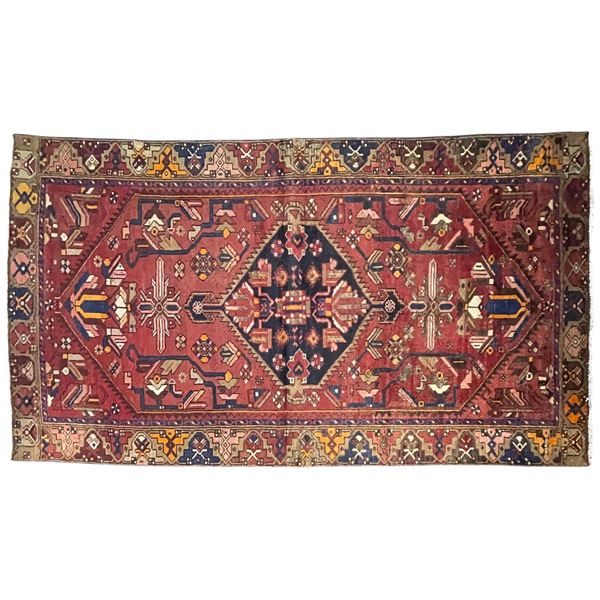 DAH High Quality Persian Genuine Hand-knotted Rug, 73" x 47"