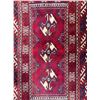 Image 2 : DAH High Quality Persian Genuine Hand-knotted Rug, 38" x 23"