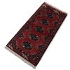 Image 1 : DAH High Quality Persian Genuine Hand-knotted Rug, 43" x 21"