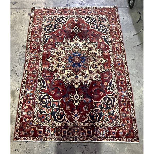 DAH High Quality Persian Genuine Hand-knotted Rug, 81  x 56 