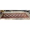 Image 1 : DAH High Quality Persian Genuine Hand-knotted Rug, 111" x 35.5"