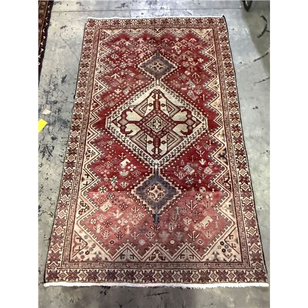DAH High Quality Persian Genuine Hand-knotted Rug, 76" x 46"