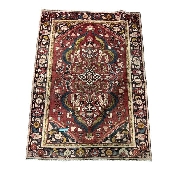 DAH High Quality Persian Genuine Hand-knotted Rug, 79.5" x 57"