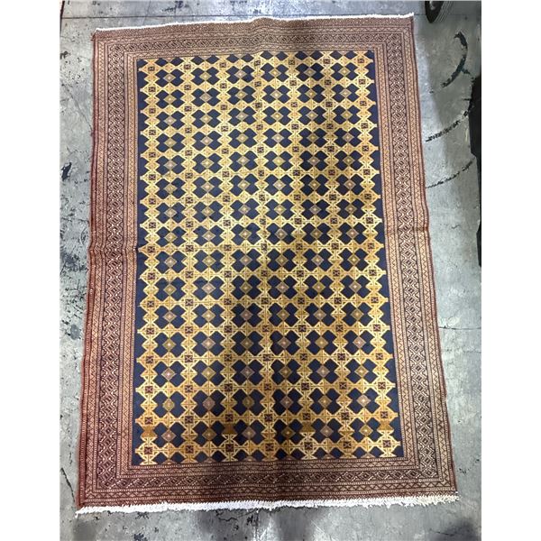 DAH High Quality Persian Genuine Hand-knotted Rug, 74.5" x 51"