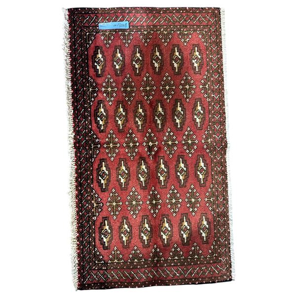 DAH High Quality Persian Genuine Hand-knotted Rug, 37" x 22"