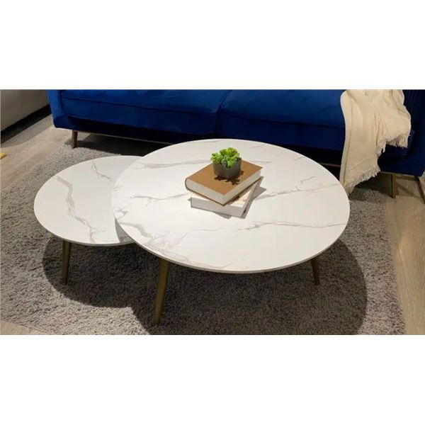 RS NEW Justin Plastic - Coffee Table Set - Retails: $799