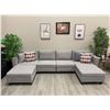 Image 3 : RS NEW Barbapapa Light Grey Modular Couch - Retails: $2199