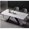 Image 1 : RS NEW Rhea Cloud Extendable Dining Table - Retails: $2699