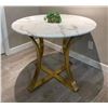 Image 1 : RS NEW Anothey 39" Marble Dining Table - Retails: $1299