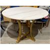 Image 2 : RS NEW Anothey 39" Marble Dining Table - Retails: $1299