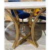 Image 4 : RS NEW Anothey 39" Marble Dining Table - Retails: $1299
