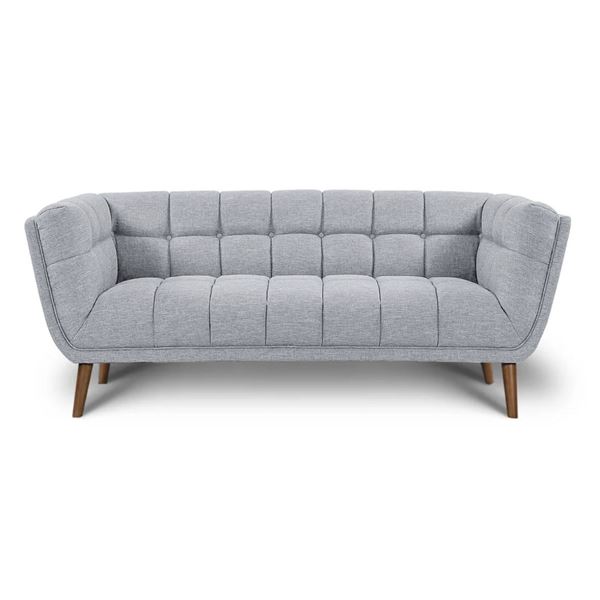 RS NEW Jupiter Light-Grey Couch - Retails: $1999 - Size: 79(L)X35(D)X30