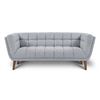 Image 1 : RS NEW Jupiter Light-Grey Couch - Retails: $1999 - Size: 79(L)X35(D)X30
