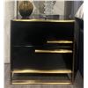 Image 1 : RS Terisha Black - Nightstand - Retails: $499
