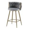 Image 1 : RS New Jewel Bar Chair - Grey - Retails: $478