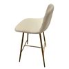 Image 2 : RS New Swan Bar Chair - White Leather - Retails $229