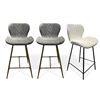 Image 1 : RS New Teddy Group of 3 Bar Chair - 2 Grey & 1 Beige