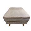 Image 2 : RS New Square Dark Grey Ottoman - Retails: $499