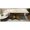 Image 1 : RS New Luis 59" cloud Sintered Stone Dining Table - Retails: $1499