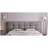 Image 1 : RS New Phoenix Double Headboard - Grey - Headboard only - Retails: $399