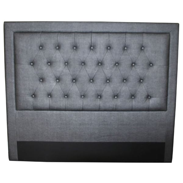 RS New Nevada King - Grey - Headboard only - Retails: $599