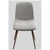 Image 2 : BNIB Jade Group of 4 - Light Grey Dining Chair Set - Retails: $516