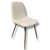 Image 2 : BNIB Jade Group of 4 - White Dining Chair Set - Retails: $516